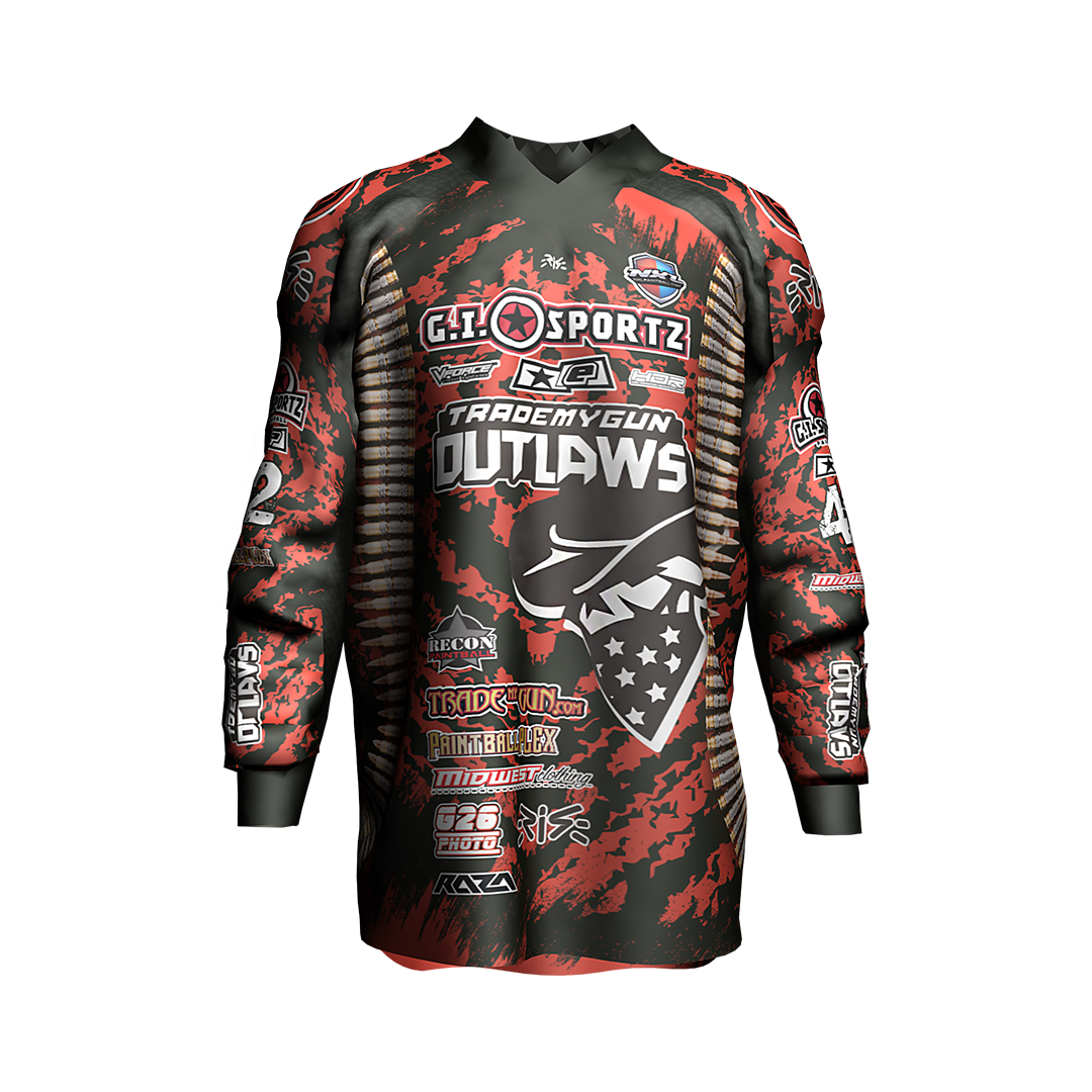 TMG Outlaws home jersey – Rise Custom