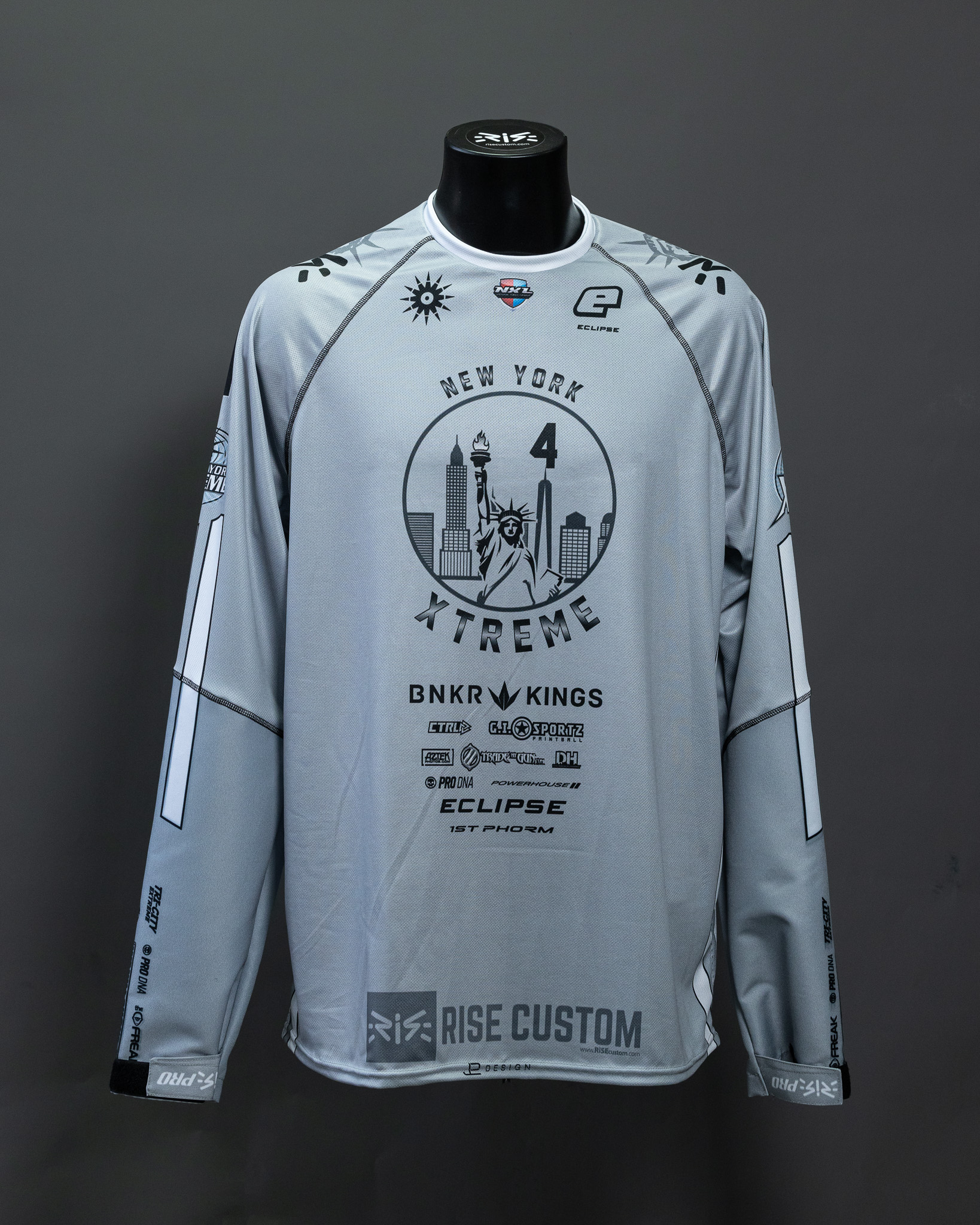 Maillot Paintball Insane Riot Pro Odyssey T20 – Noir – Taille XXL – Neuf