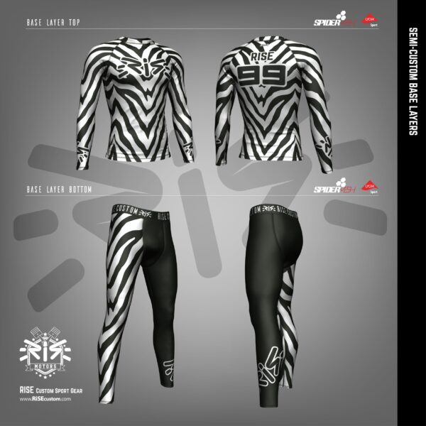 ZEBRA WHITE  BASE LAYER SET