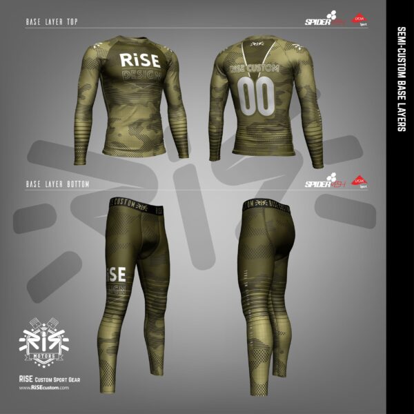 SUNRISE CAMO  BASE LAYER SET