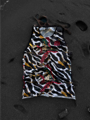 ZEBRA ABSTRACT TANK TOP