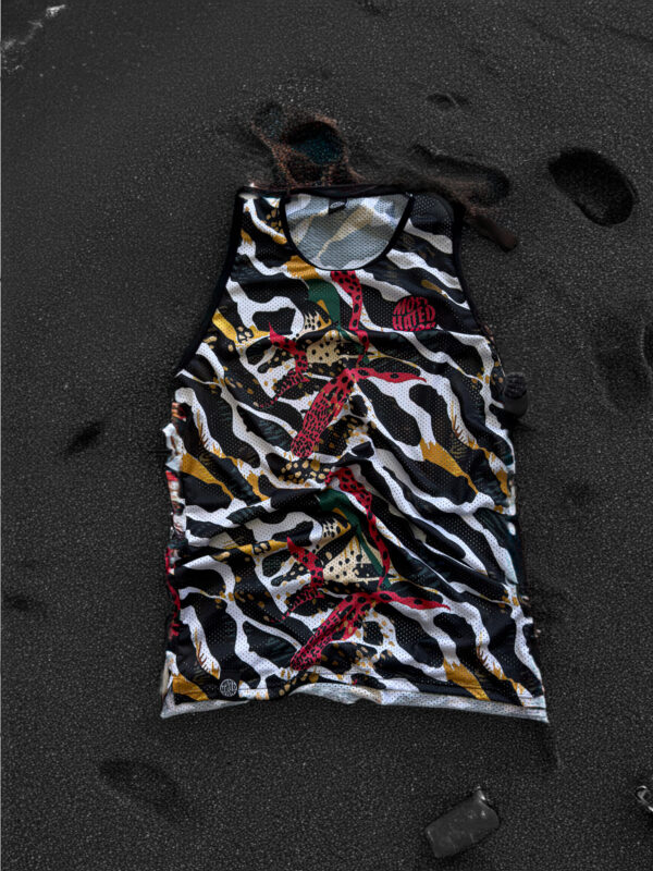 ZEBRA ABSTRACT TANK TOP
