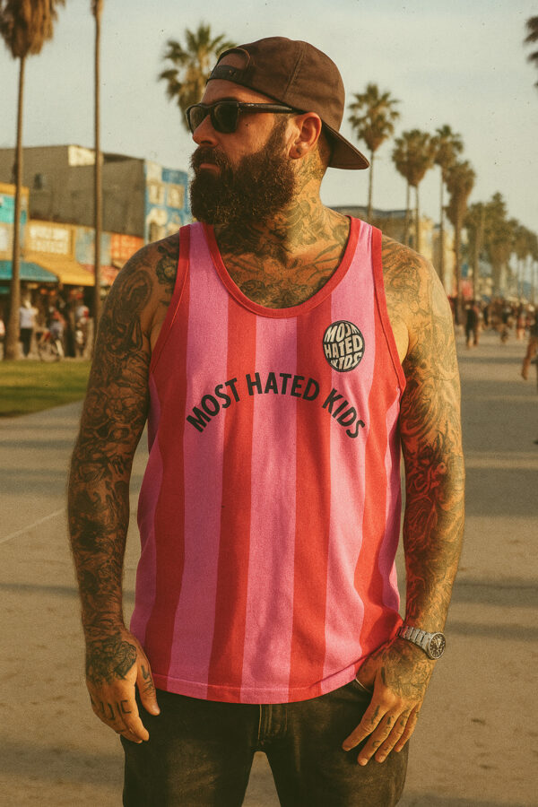MHK STRIPES PINK