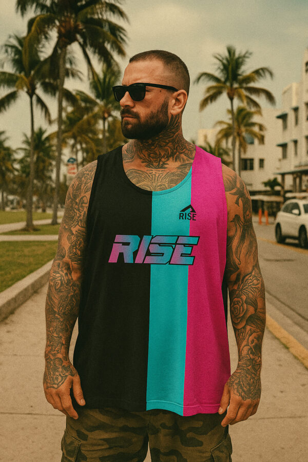RISE MIAMI LINES BLACK