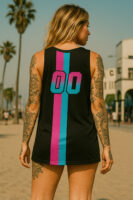 RISE MIAMI LINES BLACK