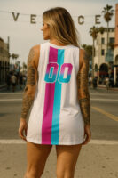 RISE MIAMI LINES WHITE