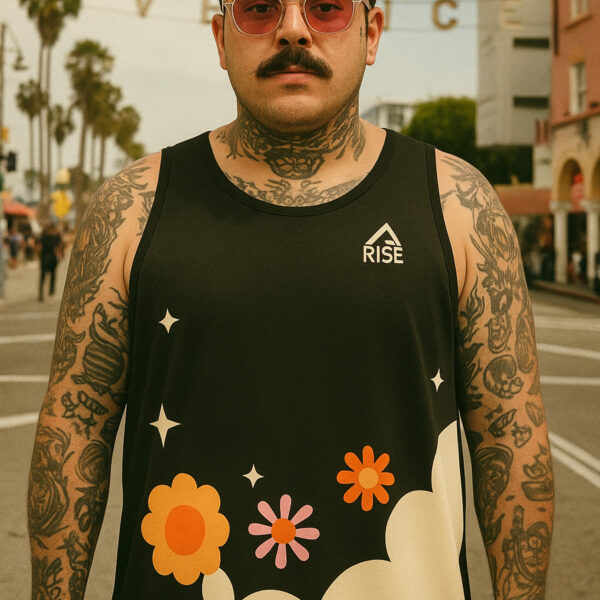 RISE FLOWER BLACK