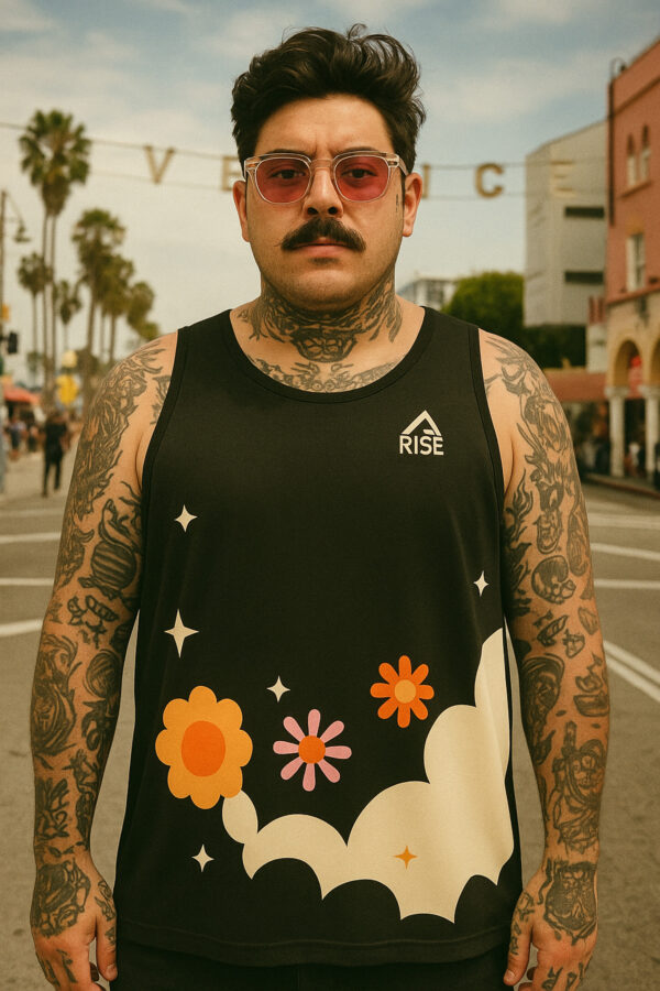 RISE FLOWER BLACK