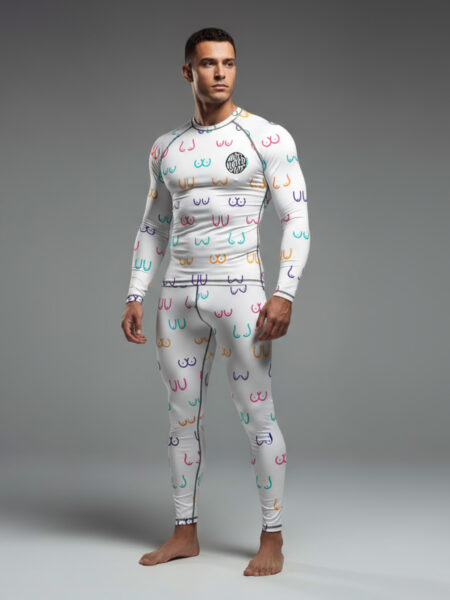 ZEBRA BOOBS WHITE  BL SET