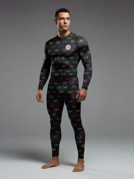 ZEBRA BOOBS BLACK  BL SET