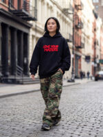 LOVE YOUR HATERS BLACK HOODIE