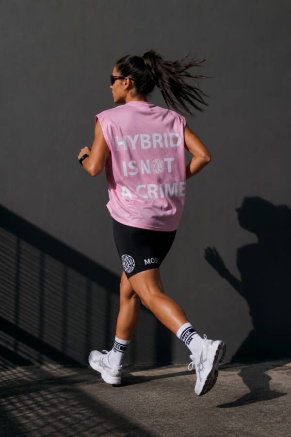 HYBRID IS NOT A CRIME PINK