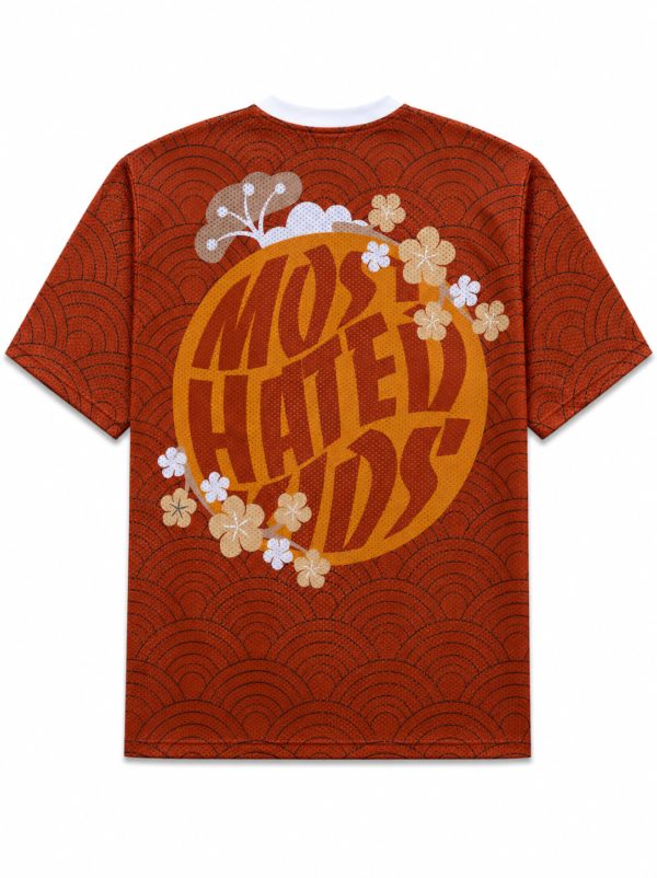 MHK JAPAN  TERRA COTTA PERFORATED TECH TEE