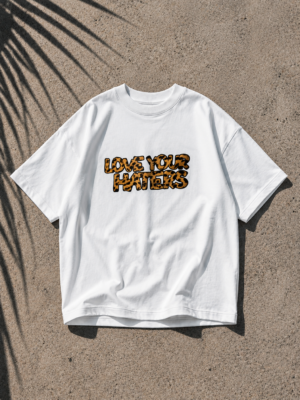 MHK LOVE YOUR HATERS LEO WHITE