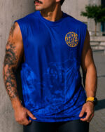 RIO ROYAL BLUE BOXY TANK TOP