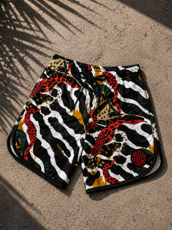 ZEBRA ABSTRACT BOARDSHORTS