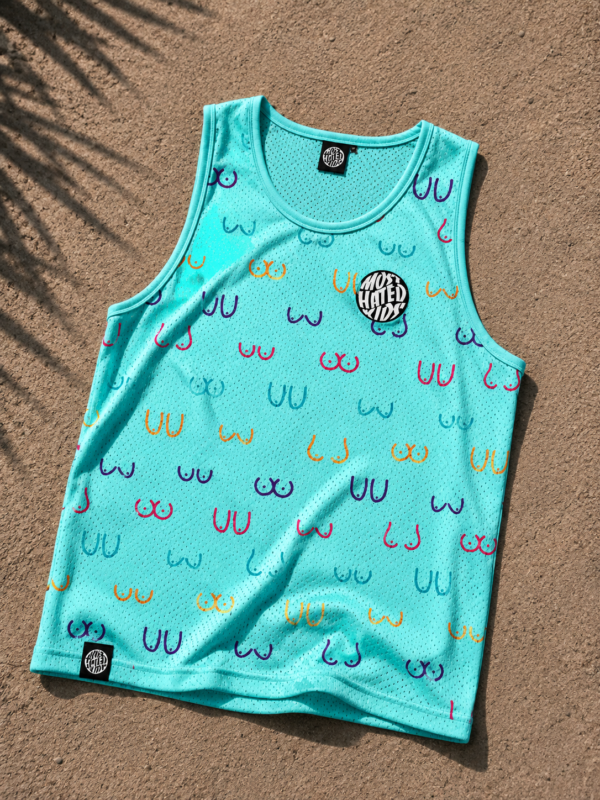 BOOBS AQUA TANK TOP