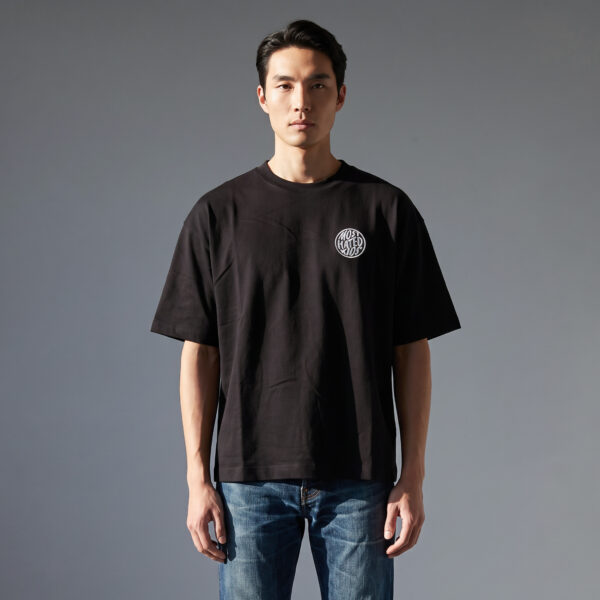 MOST HATED KIDS EMBROIDERY LOGO BLACK