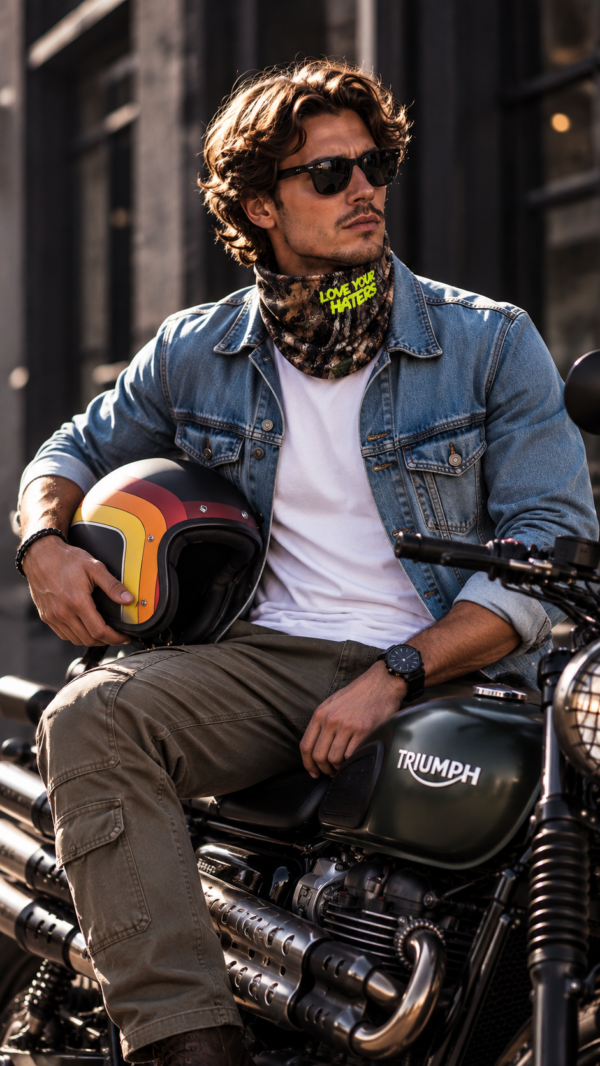 LOVE YOUR HATERS NECK WARMER