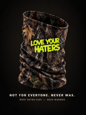 LOVE YOUR HATERS NECK WARMER