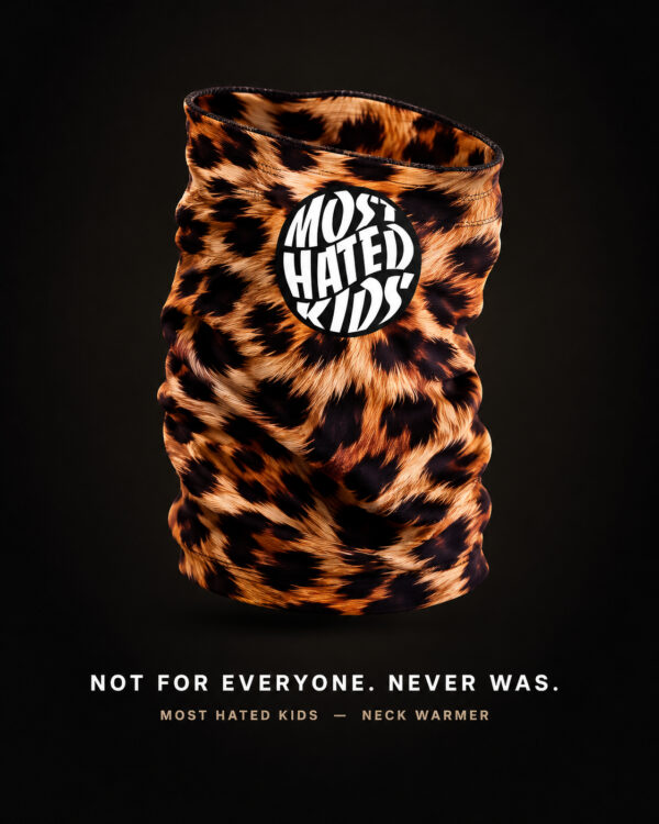 LEOPARD NECK WARMER